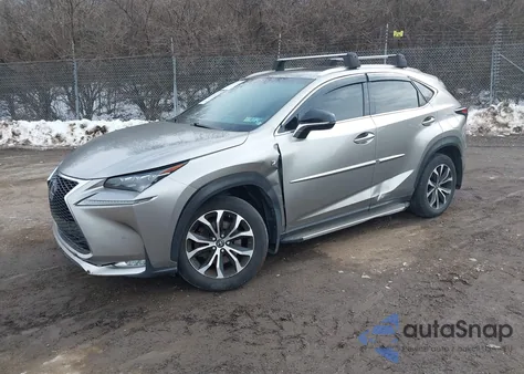 2015 Lexus Nx 200T F Sport z USA, uszkodzony, nr VIN JTJBARBZ5F2012161